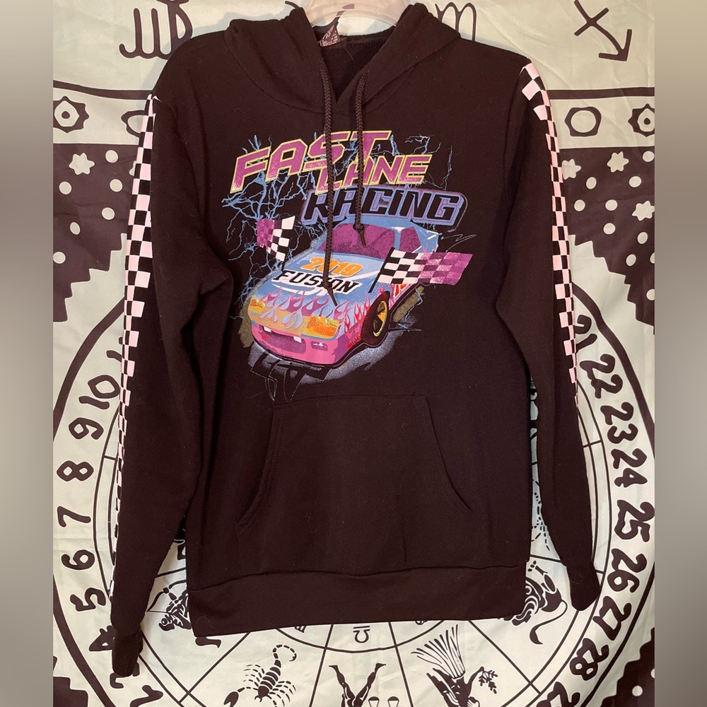 Mens Racing Hoodie